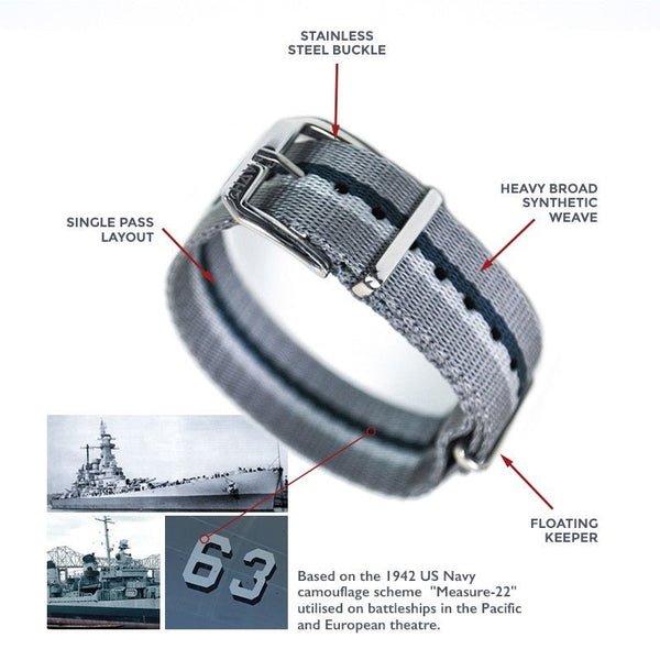Haveston M-22 Watch Strap - Holben's