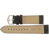 Hirsch Boston Black Leather Watch Strap-Holben's