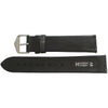 Hirsch Camelgrain Black Leather Watch Strap-Holben's