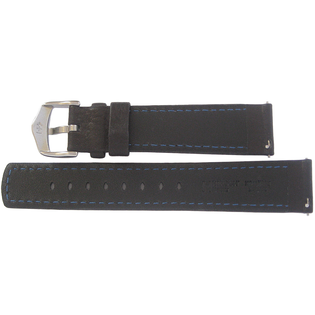 Hirsch Carbon Black Watch Strap-Holben's Fine Watch Bands