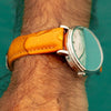 Hirsch Carbon Orange Watch Strap—Holben's