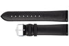 Hirsch Hevea Rubber Black Watch Strap | Holben's