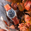 Hirsch Liberty Gold Brown Leather Watch Strap-Holben's