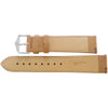 Hirsch Osiris Beige Nubuck Leather Watch Strap-Holben's