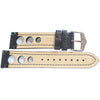 Hirsch Rally Black Leather Watch Strap-Holben's