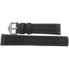Hirsch Tiger Black Leather Watch Strap-Holben's