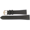 Hirsch Urbane Black Rubber Watch Strap-Holben's