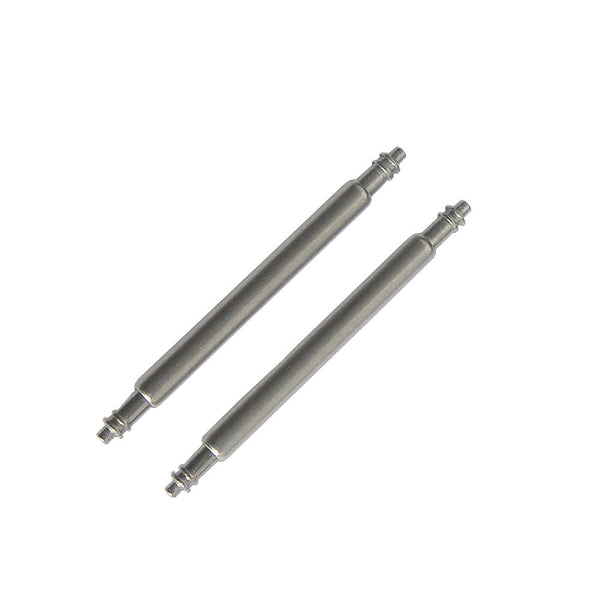 Pair of stainless steel spring bars - Holben's