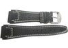 RIOS1931 Nature Buffalo Leather Black Watch Strap-Holben's