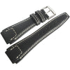 RIOS1931 Nature Buffalo Leather Black Watch Strap-Holben's