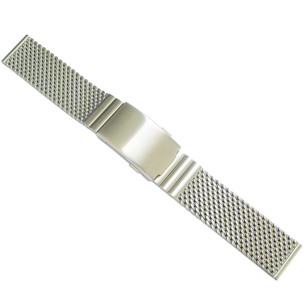16MM Silver Stainless Steel Watch Band Clasp Bracelet Extender Link