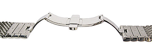 Staib 2792 Polished Stainless Steel Milanese Mesh Watch Bracelet - Holben's