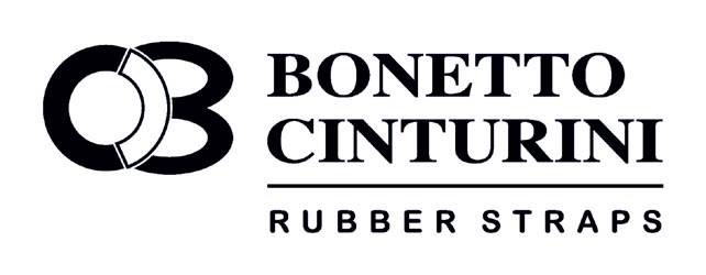 Bonetto Cinturini BON 3 Black Rubber Bracelet | Holben's