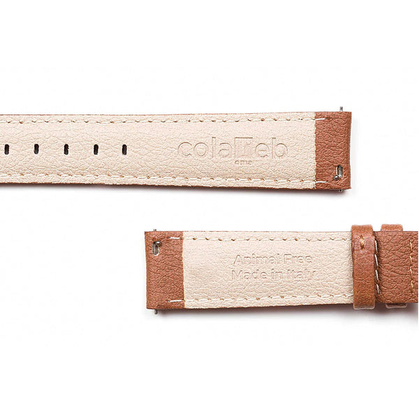 ColaReb Strapple Brown Apple Skin Vegan Watch Strap - Holben's Fine Watch Bands