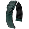 Hirsch Paul Performance Green Alligator Leather Watch Strap | Holben's