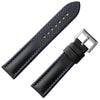 Artem Classic Sailcloth Black Blue Stitch Watch Strap | Holben's