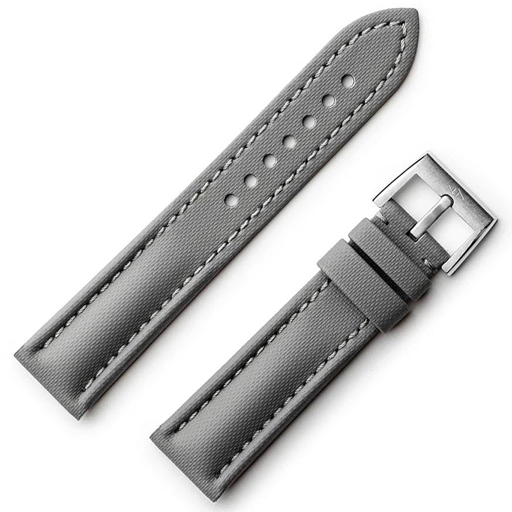 Artem Classic Sailcloth Grey Watch Strap | Holben