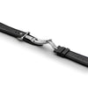 Artem HydroFlex Sailcloth FKM Rubber Black Watch Strap | Holben's