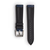 Artem HydroFlex Sailcloth FKM Rubber Blue White Stitch Watch Strap | Holben's