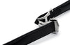 Artem Loop-Less Sailcloth Black Grey Stitch Watch Strap | Holben's