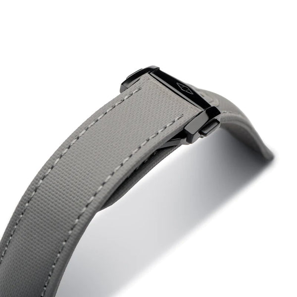 Artem Loop-Less Sailcloth Grey Watch Strap | Holben's