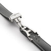 Artem Loop-Less HydroFlex Lunar Ash Grey Sailcloth Watch Strap | Holben's