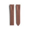 Artem Loop-Less HydroFlex Nebula Dust Brown Sailcloth Watch Strap | Holben's