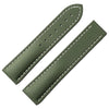 Artem Loop-Less HydroFlex Orbital Moss Green Sailcloth Watch Strap | Holben's