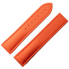 Artem Loop-Less HydroFlex Solar Flare Orange Sailcloth Watch Strap | Holben's