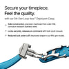 Artem Loop-Less HydroFlex Sailcloth Watch Strap Stellar Azure - Holben's