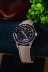 Artem Loop-Less HydroFlex Titan Dune Tan Sailcloth Watch Strap | Holben's
