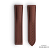Artem Loop-Less HydroFlex Sailcloth Watch Strap - Vulcan Clay