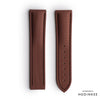 Artem Loop-Less HydroFlex Sailcloth Watch Strap - Vulcan Clay