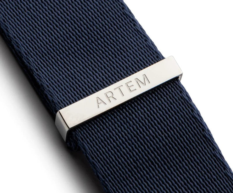 Artem NATO Navy Blue Nylon Watch Strap | Holben's