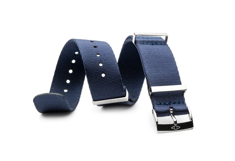 Artem Nylon Military G10 Watch Strap Blue - Holben's