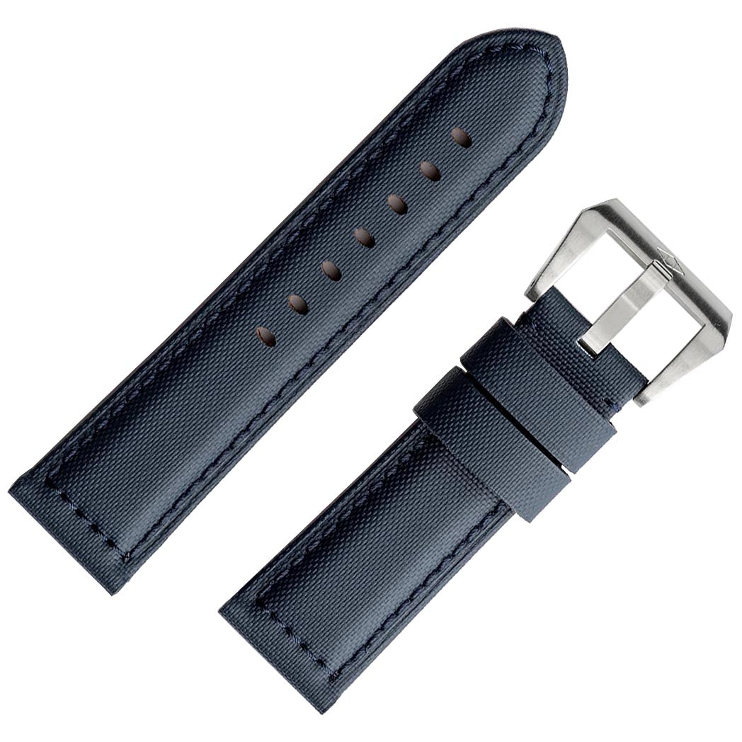 Artem PAM Style Sailcloth Blue Watch Strap | Holben's