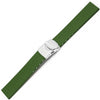 Bonetto Cinturini 300D Military Green Rubber Watch Strap - Holben's