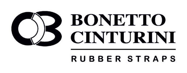Bonetto Cinturini 300L Blue 294 Rubber Watch Strap | Holben's