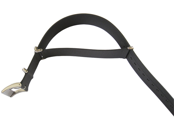 Bonetto Cinturini 328 Black Rubber Watch Strap - Holben's