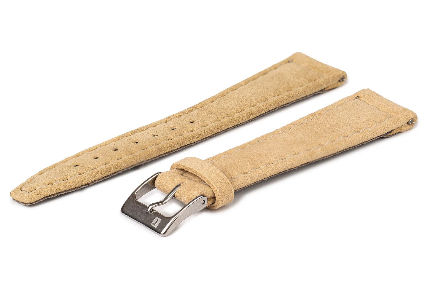 ColaReb Alcantara Vegan Leather Watch Strap Sand - Holben's