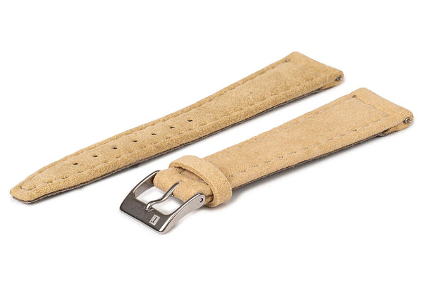 ColaReb Alcantara Vegan Leather Watch Strap Sand - Holben's