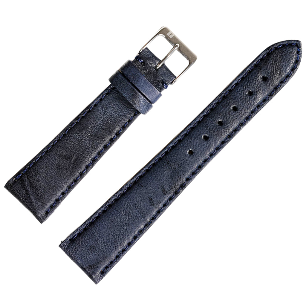 ColaReb Bologna Blue Sheepskin Leather Watch Strap - Holben's Fine Watch Bands