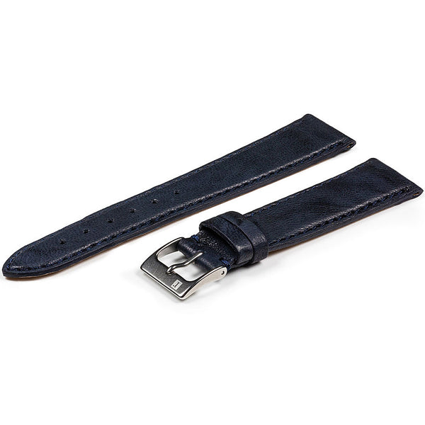 ColaReb Bologna Blue Sheepskin Leather Watch Strap - Holben's Fine Watch Bands