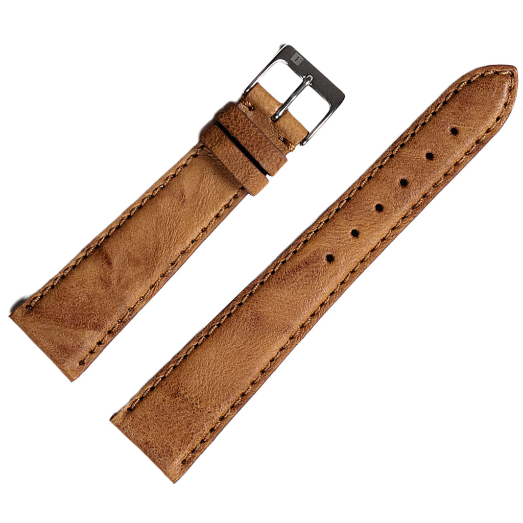 ColaReb Bologna Tan Sheepskin Leather Watch Strap - Holben's Fine Watch Bands