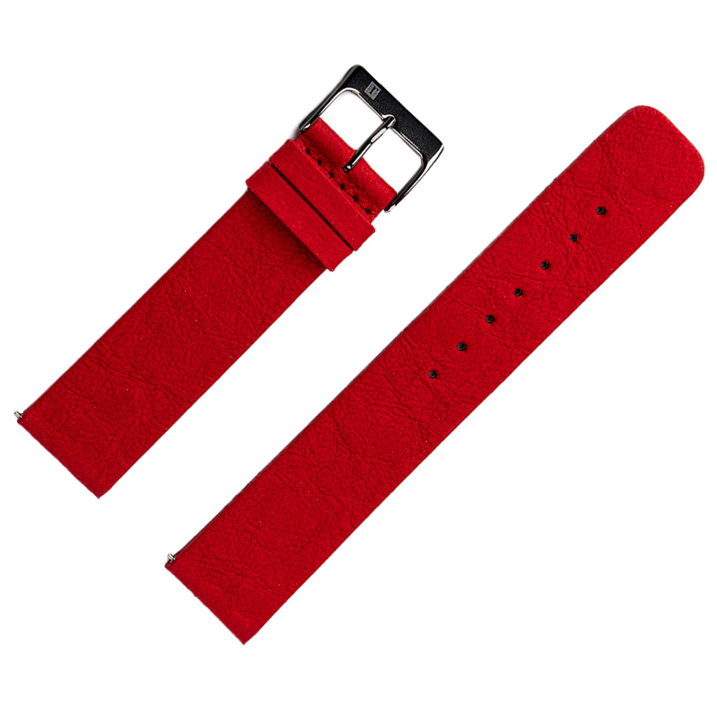 ColaReb Carta Red Paper Vegan Watch Strap | Holben's