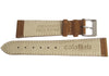 ColaReb EcoSuede Rust Brown Vegan Watch Strap - Holben's Fine Watch Bands