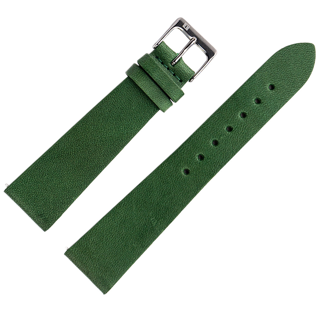 ColaReb Essential Green Leather Watch Strap | Holben's