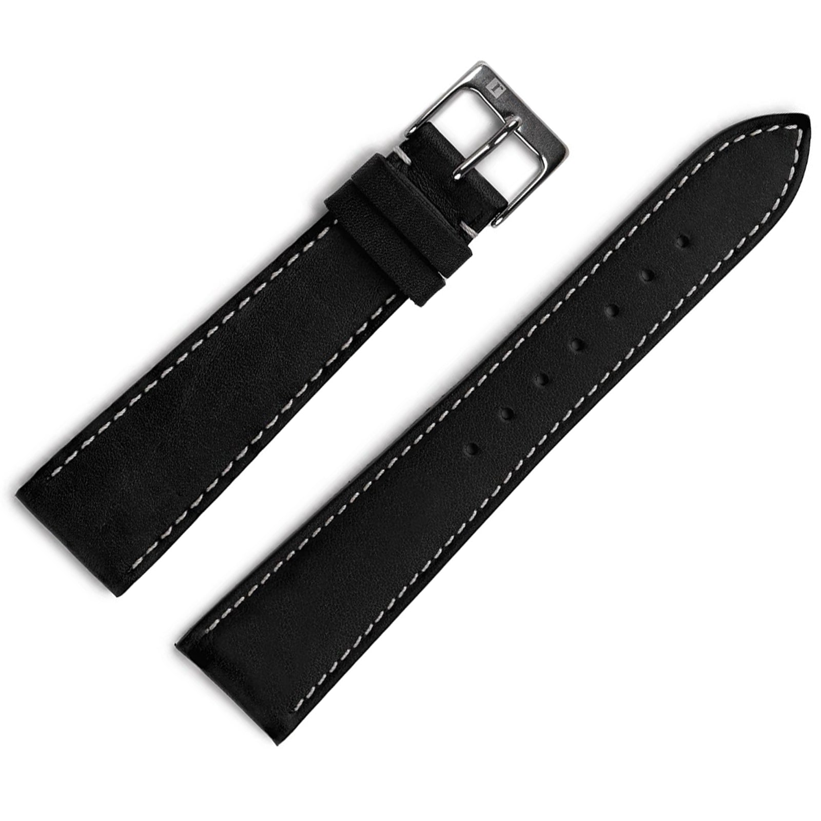 ColaReb Leonardo Leather Watch Strap Black - Holben's