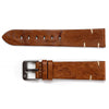 ColaReb Matera Brown Sheepskin Leather Watch Strap | Holben's