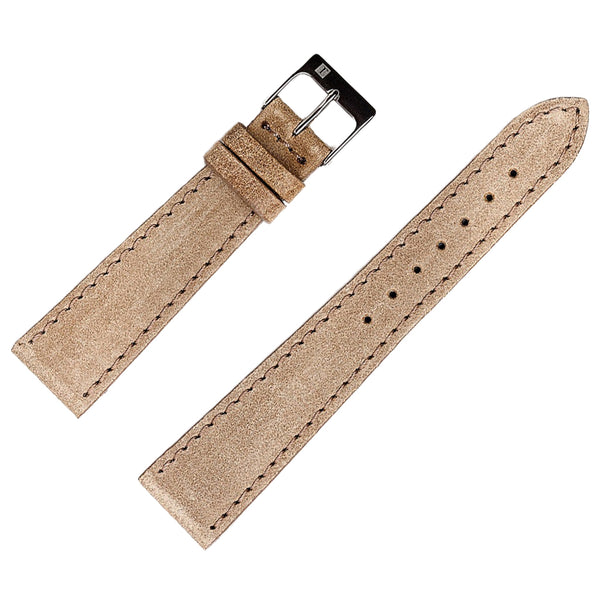 ColaReb Spoleto Stitching Swamp Leather Watch Strap - Holben's Fine Watch Bands